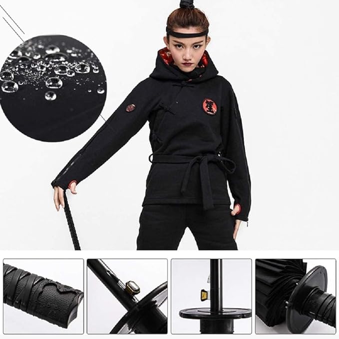 Katana Samurai Umbrella – Long Handle Sword-Style Auto Open | 16-Rib Heavy-Duty Build