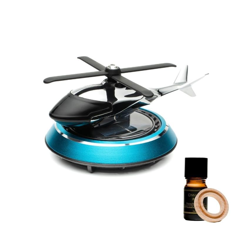 Solar Helicopter Car Air Freshener
