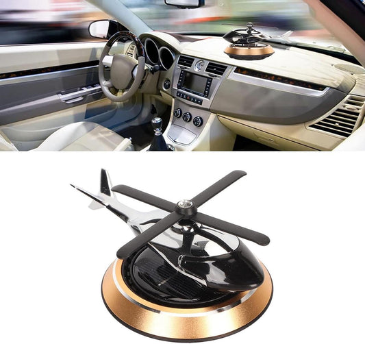 Solar Helicopter Car Air Freshener